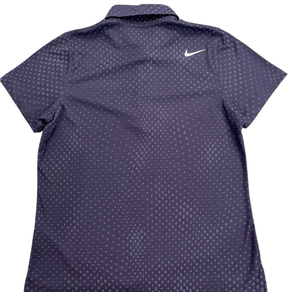 Nike Women's Tour Dri-FIT ADV Jacquard Golf Polo Lavender SZ L NWOT - Picture 7 of 8